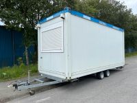 Mobiler Bürocontainer Mieten mit Anhänger / Baubüro Notunterkunft Niedersachsen - Stade Vorschau