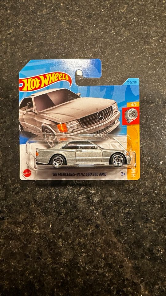 Hotwheels Mercedes Benz 560 SEC AMG in Steißlingen