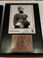 Young Buck signierter Rahmen mit promo photo Gunit 50cent Baden-Württemberg - Vaihingen an der Enz Vorschau