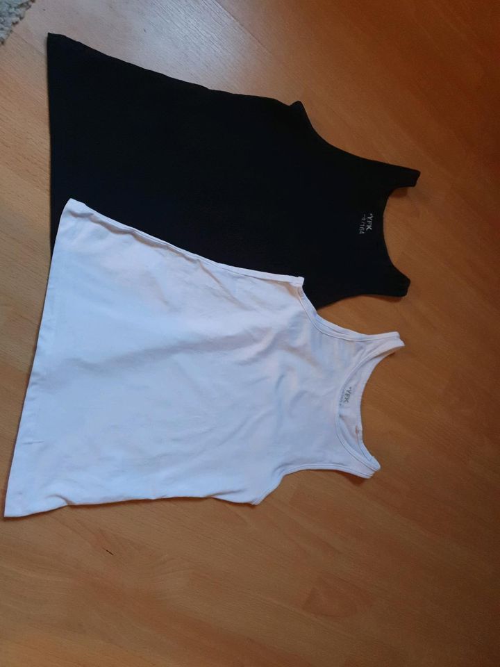 Shirt Top 2x 158 neu ohne Etikett Basic Unterhemd in Recklinghausen