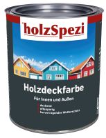 2,5 Liter Holzdeckfarbe LICHTGRAU 14 €/l Farbe Wetterschutzfarbe Holzfarbe Deckend Lasur 4280013 Westerwaldkreis - Hahn am See Vorschau