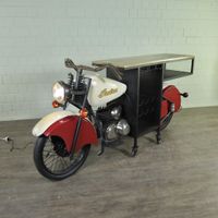 24148a Motorrad Minibar Weinregal Metall 2,10 m Niedersachsen - Nordhorn Vorschau