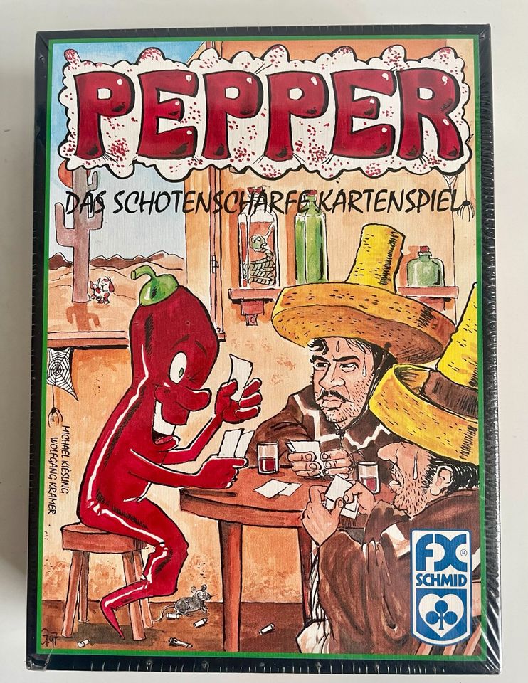 Pepper - Das schotenscharfe Kartenspiel FX Schmid NEU OVP in Altdorf
