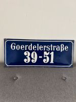 Goerdelerstraße 39-51 Emailschild Straßenschild Emailleschild Schwerin - Weststadt Vorschau