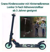 Scooter Kinderscooter Roller mit Hinterradbremse bis 50Kg *NEU* Lübeck - St. Gertrud Vorschau