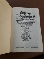 Historisches Gesang und Gebetbuch 1950 Bistum Limburg Hessen - Liederbach Vorschau