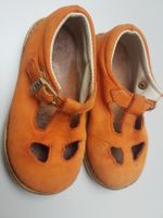 süße kleine Kindersandalen Gr. 20/21 Leder Bimbi Bell orange Baden-Württemberg - Heiningen Vorschau