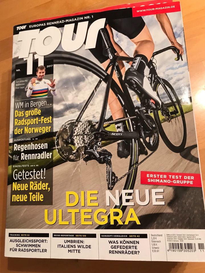 Tour - Das Rennrad-Magazin Jhg. 2017 immer noch lesenswert in Frankfurt am Main