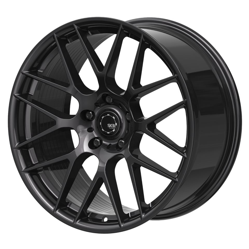 19 Zoll SX-WHEELS SX3-FF Sommerkompletträder 5x112 Sommerräder Sommerreifen Felgen Alufelgen für Mercedes A-Klasse A45 AMG W176 CLA 45 C117 C118 C-Klasse C63 W204 A204 C204 S204K in Hagen