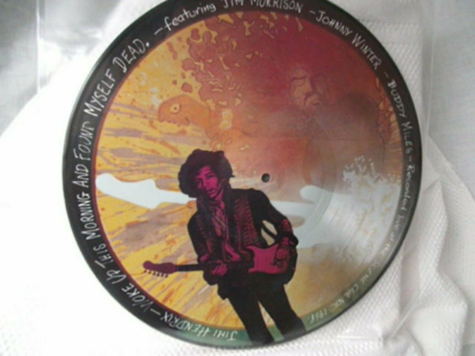 Vinyl, JIMI HENDRIX: WOKE UP THIS MORNING ,Vinyl Pic. Disc,  1968 in Feilbingert