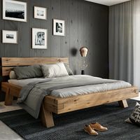 Heinrich: Futonbett 180 cm x 200 cm in Rustic-Eiche / 1415 Blumenthal - Farge Vorschau