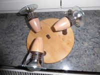 Deckenlampe Bad, Flur, Kinderzimmer, 3 Strahler, Holz Sachsen - Zwickau Vorschau