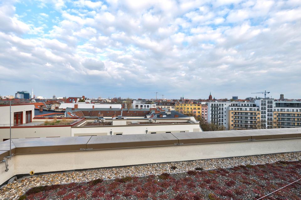 Erstbezug in Top-Lage: Penthouse mit XXL-Aufdachterrasse, EBK und Klimatisierung in Berlin