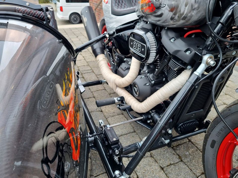 Harley-Davidson FXLRS Softail Low Rider S Gespann Dirt Tracker in Bielefeld