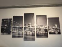 Schönes 5 teiliges Wandbild der Brooklyn Bridge Bayern - Bindlach Vorschau