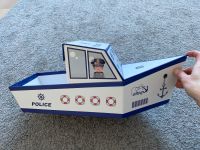 50 cm langes Papp-Boot Polizei ideal zum Aufbewahren von kleinen Nordrhein-Westfalen - Beckum Vorschau