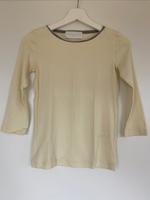 Fabiana Filippi geripptes Langarm Shirt in Hellgelb Nordrhein-Westfalen - Detmold Vorschau