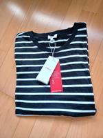 s.Oliver Langarmshirt Gr.44 schwarz/weiß gestreift Neu! Bayern - Moosthenning Vorschau