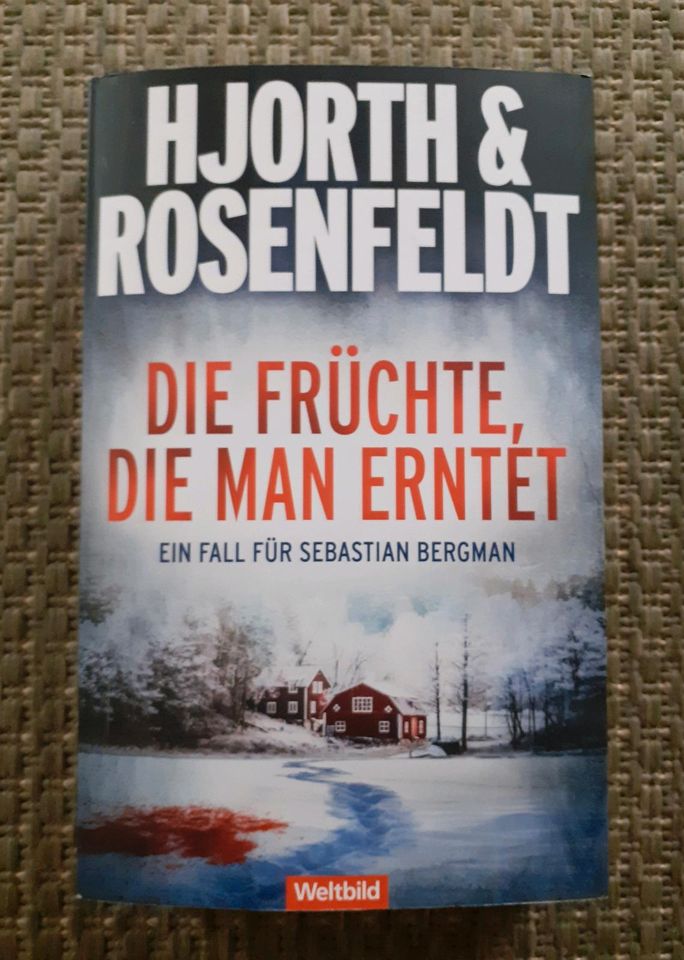 Hjorth & Rosenfeldt: DIE FRÜCHTE, DIE MAN ERNTET, neuwertig in Kissing