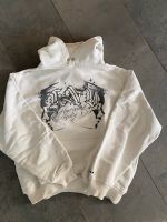 Hoodie Favela, Gr. S, Beige mit Aufdruck, gebraucht Bayern - Oberkotzau Vorschau