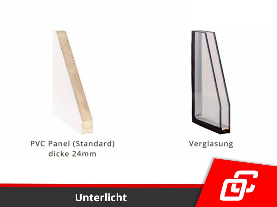 PVC Fenster Balkontür auf Maß aus Polen Kunststoff Terrassentür mit Unterlicht Kunststofffenster optional mit Lüftung Sprosse in Görlitz