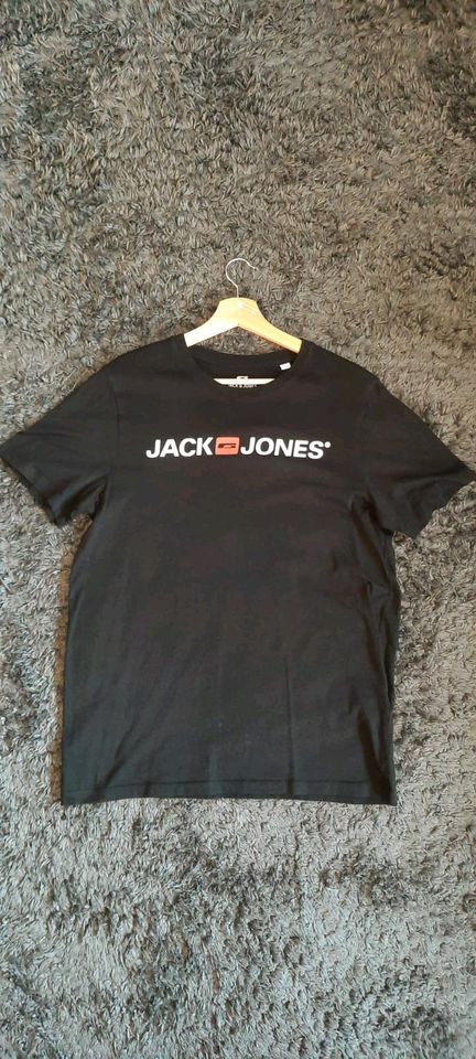 Jack and Jones Tshirt Schwarz in Wuppertal