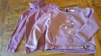 Vertbaudet Set Sweatshirt Pullover + Rollkragen-Shirt violett 104 Brandenburg - Forst (Lausitz) Vorschau