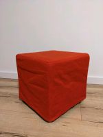 Hocker/Sitzwürfel Ikea/Solsta Pällbo mit rotem Bezug Berlin - Lichterfelde Vorschau