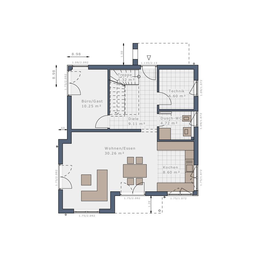 Die perfekte Wohlfühloase – Modernes Einfamilienhaus von Schwabenhaus in Erfurt