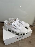 Superga Plateau Sneaker weiss Logo Gr. 39,5 Rheinland-Pfalz - Vallendar Vorschau