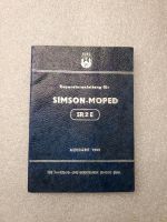 SR2 E Simson Reparaturanleitung orginal DDR Ausgabe von 1963 Sachsen - Zwickau Vorschau