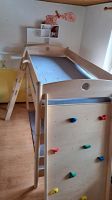 PAIDI-Kinderhochbett mit Kletterwand, Leiter und ........ Bayern - Nesselwang Vorschau