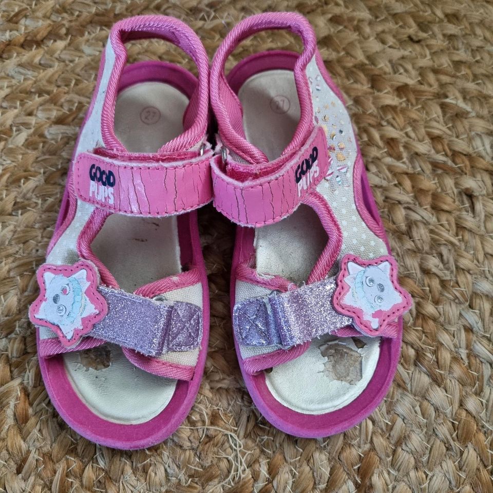 Sandalen Paw Patrol pink Gr 27 Klett Mädchenschuh Mädchensandale in Sankt Augustin