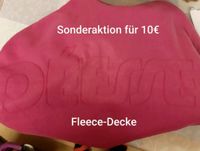 Fleecedecke in pink Bayern - Helmbrechts Vorschau