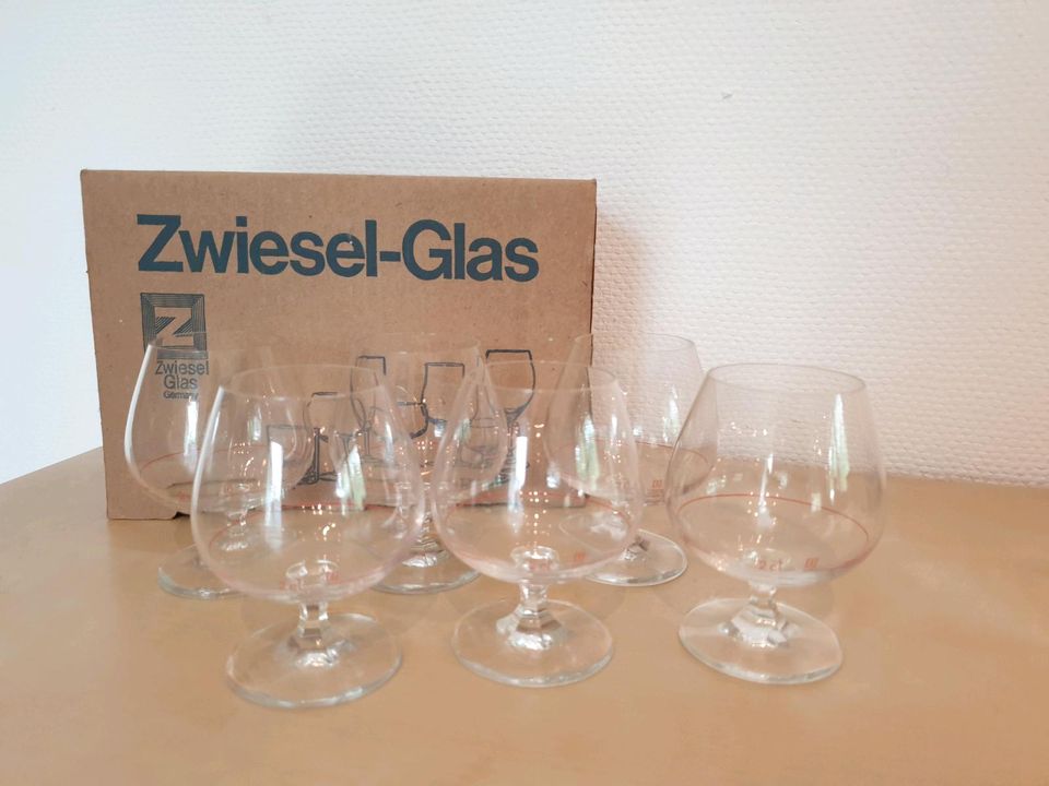 Zwieselglas Cognacschwenker 6Stk. in Ispringen