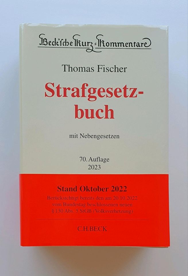 Fischer, StGB, 70. Auflage 2023 in Mainz