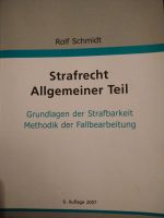 Rolf Schmidt Strafrecht Allgemeiner Teil Bremen - Obervieland Vorschau