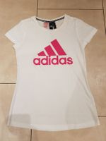 Adidas T-Shirt weiß / pink - Gr. 170 Baden-Württemberg - Walzbachtal Vorschau