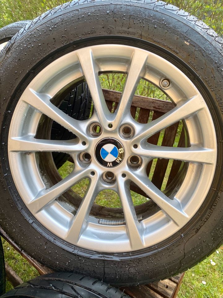 Sommer Reifen Felgen BMW Stern Bridgestone 7mm in Dresden