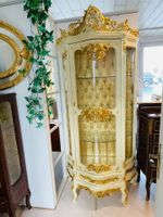 Barocke Luxus-Vitrine LOUIS XVI-Beige/Gold-Vier Ablagen Hessen - Dreieich Vorschau