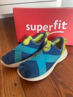 Superfit Flash Hausschuhe, Gr. 32, blau/gelb Hamburg - Bergedorf Vorschau