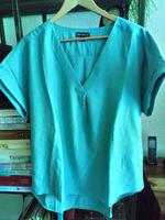 Neue Bluse von C&A Premium in türkis Gr. 44 Nordrhein-Westfalen - Burscheid Vorschau