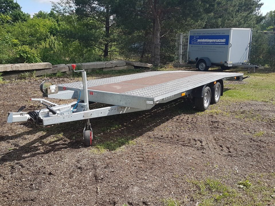 Vermietung Autotransportanhänger Autotrailer 3500kg / 2700kg 5,5m in Gräfenhainichen