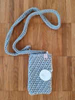 Handytasche Smartphone Tasche handmade grau Strick Nordrhein-Westfalen - Kranenburg Vorschau