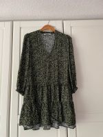 Zara Damen Kleid grün schwarz Gr. S Wuppertal - Heckinghausen Vorschau