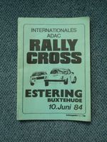 Programmheft RallyCross Estering Buxtehude 1984 Nordrhein-Westfalen - Heiligenhaus Vorschau