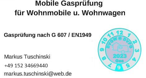 Mobile Gasprüfung für Wohnmobile, Wohnwagen in Kaufbeuren