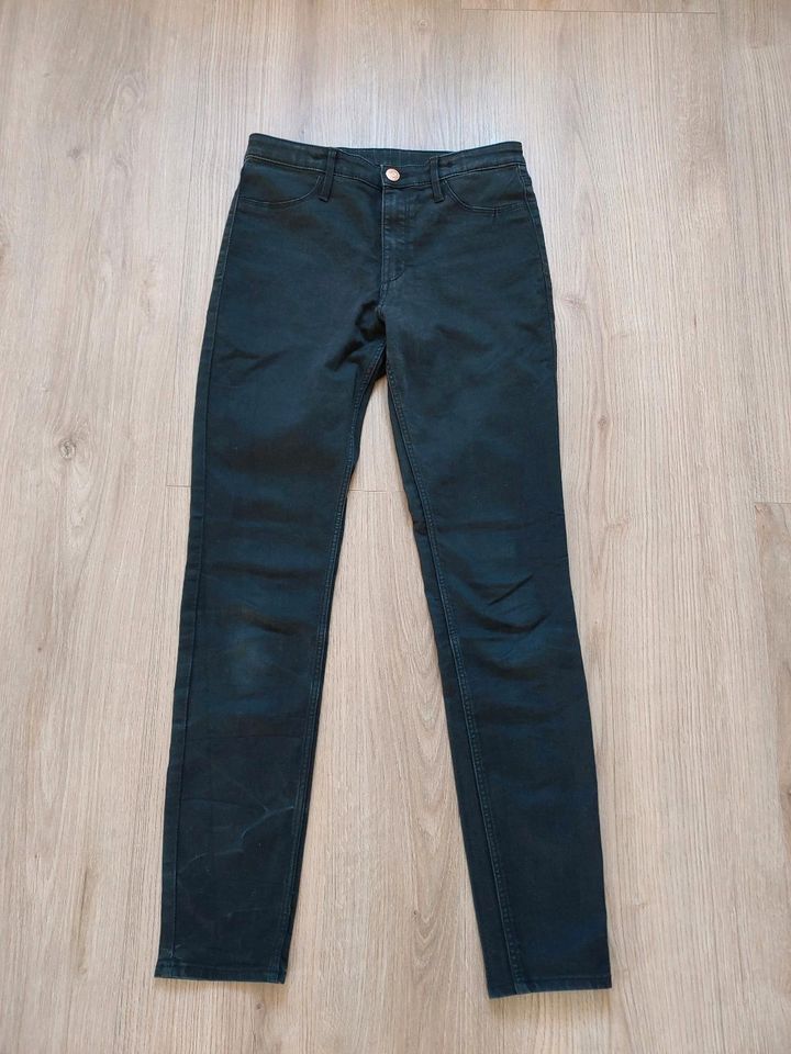 Skinny Fit & Denim Jeans, Hose, h&m, Mädchen, schwarz, Größe 158 in Celle