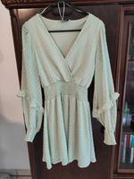 Kleid Mint Rüschen Mesh Elfe Fee y2k romantisch Fairycore Hessen - Offenbach Vorschau