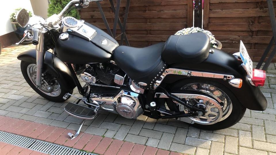 Harley Davidson 100 Jahre Modell in Hamburg